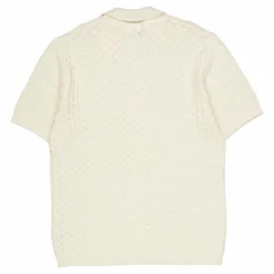 Gespertus Ss Knit Shirt Ivory