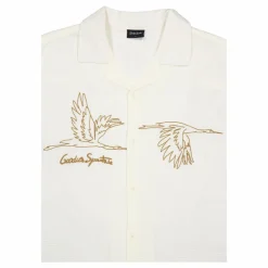 Goose Cotton Linen Lyocell Shirt Ecru
