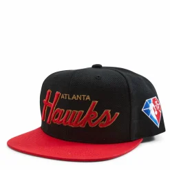 Hawks NBA 75th Gold Snapback