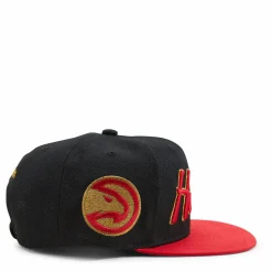 Hawks NBA 75th Gold Snapback