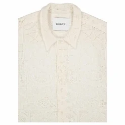 Hector Lace Ss Shirt Ivory