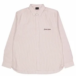 Heritage Oxford Shirt Burgundy/ecru