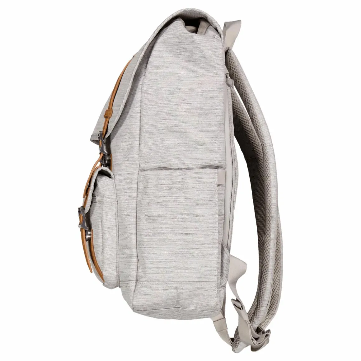 Herschel Little America Mid Ba Light Grey Crosshatch