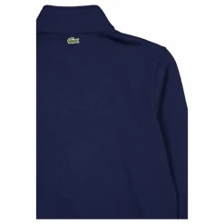 High Neck Zip-up Print Sweatsh 166 Midnight Blue