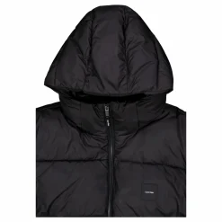 Hooded Quilt Puffer Mw Beh Ck Black
