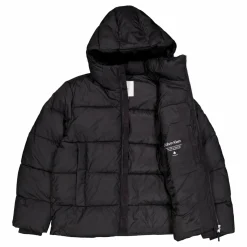 Hooded Quilt Puffer Mw Beh Ck Black