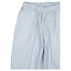 Ice Blue Striped Pyjama Pants Blue