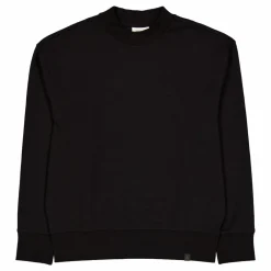 Interlock Crew Neck Beh Ck Black