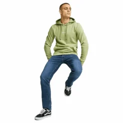 Interlock Micro Logo Hoodie Sage