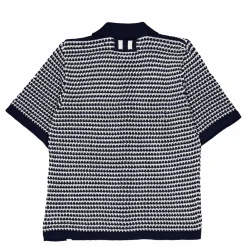 Island Crochet Shirt Navy