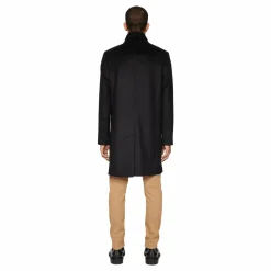 Jesse Melton Cashmere Coat Black