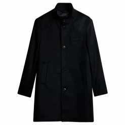 Jesse Melton Cashmere Coat Black
