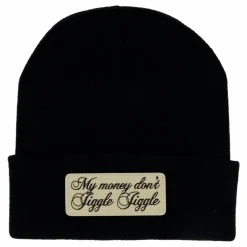 Jiggle Jiggle Beanie Black