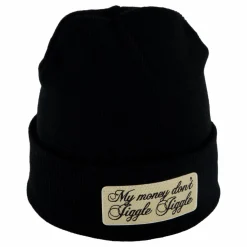 Jiggle Jiggle Beanie Black