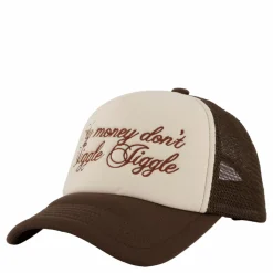 Jiggle Jiggle Trucker Cap Cappuccino Brown