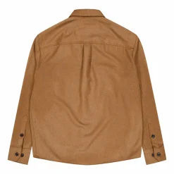 J.Lindeberg Flat Wool Overshirt E144 Chipmunk
