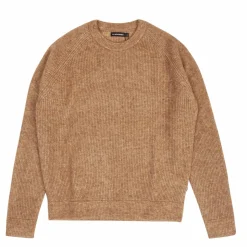 J.Lindeberg Vance Mohair Blend Crew Neck Tiger