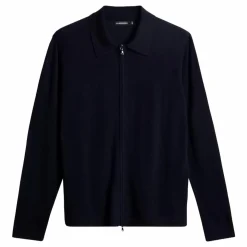 Kaleb Merino Zip Cardigan Jl Navy