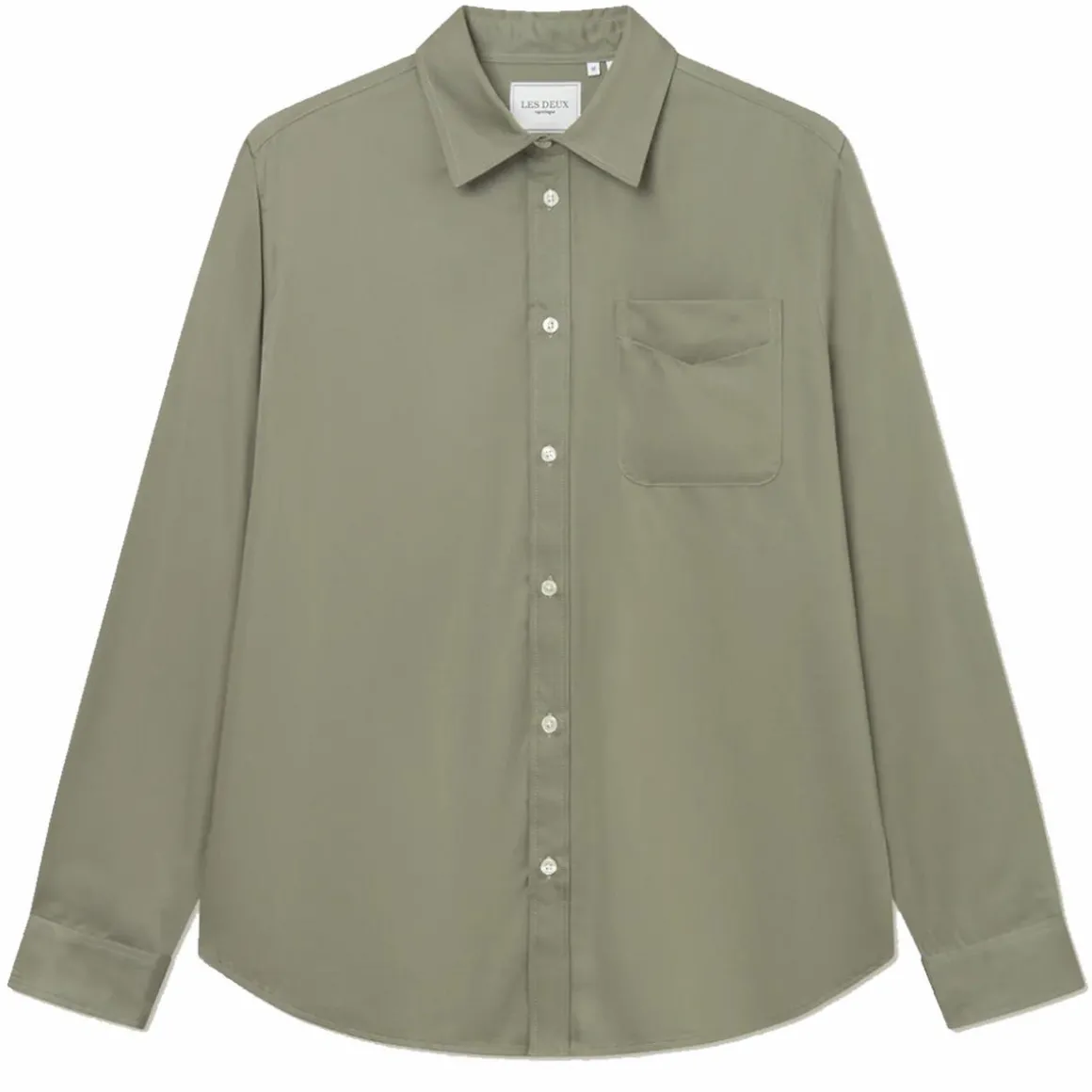Kent Tencel Shirt Lichen Green