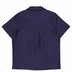Kingsley Aoe Ss Shirt Dark Navy