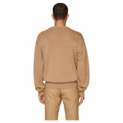 Kino Merino Crew Tiger Brown Melange