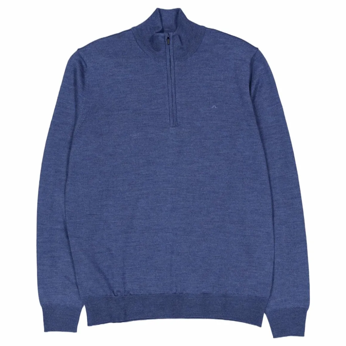 Kiyan Merino Quarter Zip Key Largo Melange