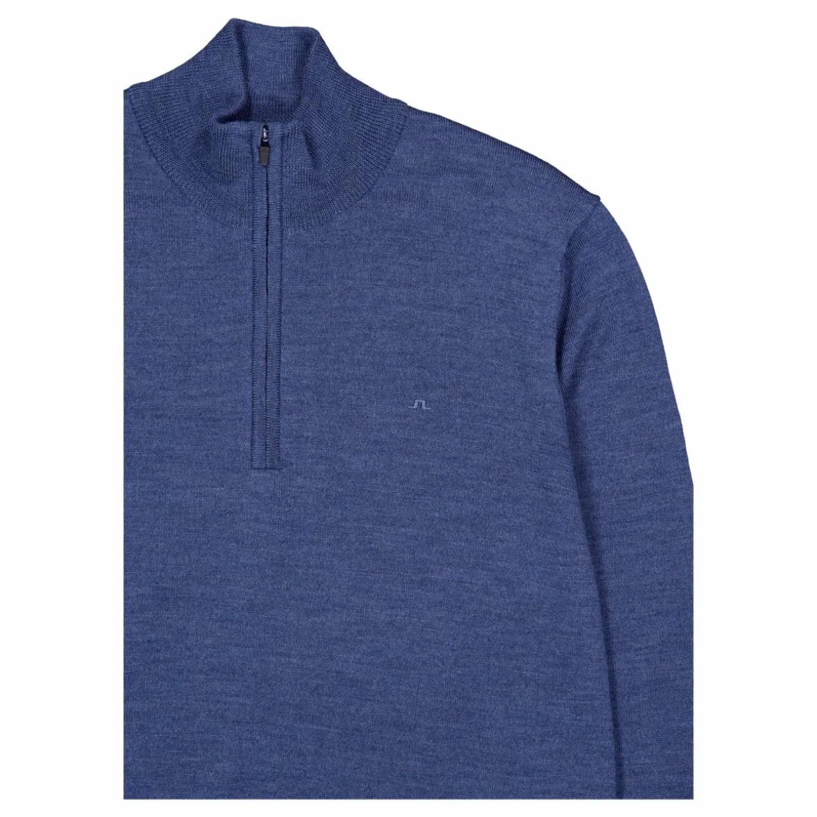 Kiyan Merino Quarter Zip Key Largo Melange