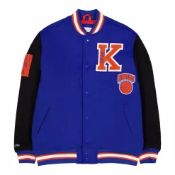 Knicks Team Legacy Varsity Jac Royal/black