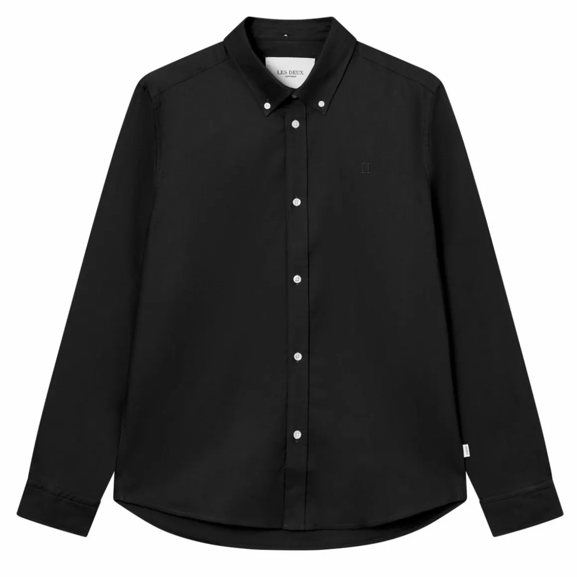 Konrad Oxford Shirt - Seasonal Black