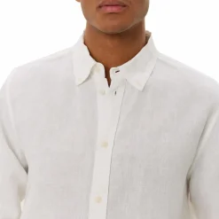 Kristian Linen B.d. Shirt White