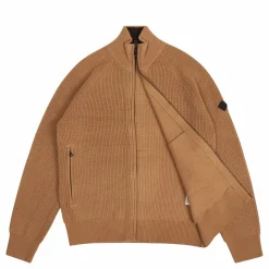 Kyler Wool Blend Zip Tiger