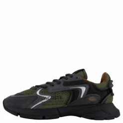 L003 Neo Trainers 12x Dark Green Black