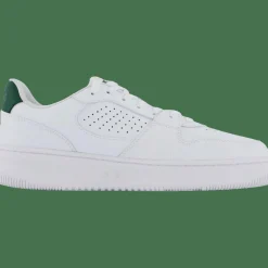 L001 Set Leather Wht/dk Grn