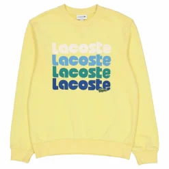 Lacoste Logo Sweatshirt Iy1 Cornsilk