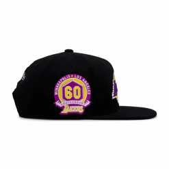 Lakers Black Cord Snapback