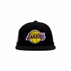 Lakers Black Cord Snapback
