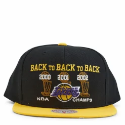 Lakers Champs Snapback 00-03 HWC