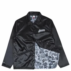 Lakers Doodle Coaches Jacket