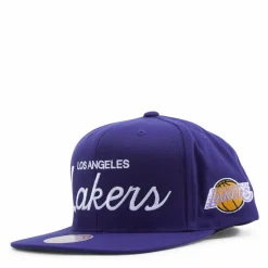 Lakers Vintage Draft Script Snapback