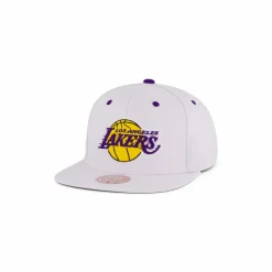 Lakers White Team Color Snapback
