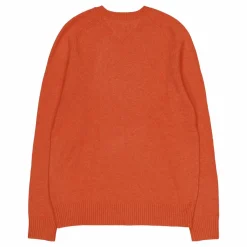 Lambswool Crew Neck Orange