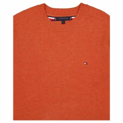 Lambswool Crew Neck Orange