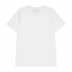 Large Left Chest Logo Tee White