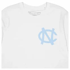 Large Left Chest Logo Tee White
