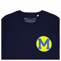 Large Left Chest Logo Tee Navy