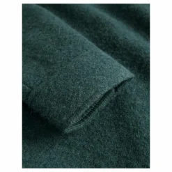 Lennon Bouclé Overshirt Pine Green