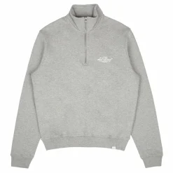 Les Deux Cedric Half-zip Sweatshirt Mélange