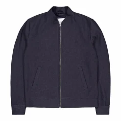 Les Deux Como Structure Bomber Jacket Dark