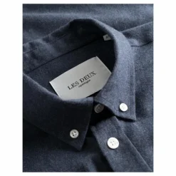 Les Deux Desert Reg Shirt Dark Mélange