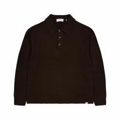 Les Deux Errol Rugby Knit Coffee